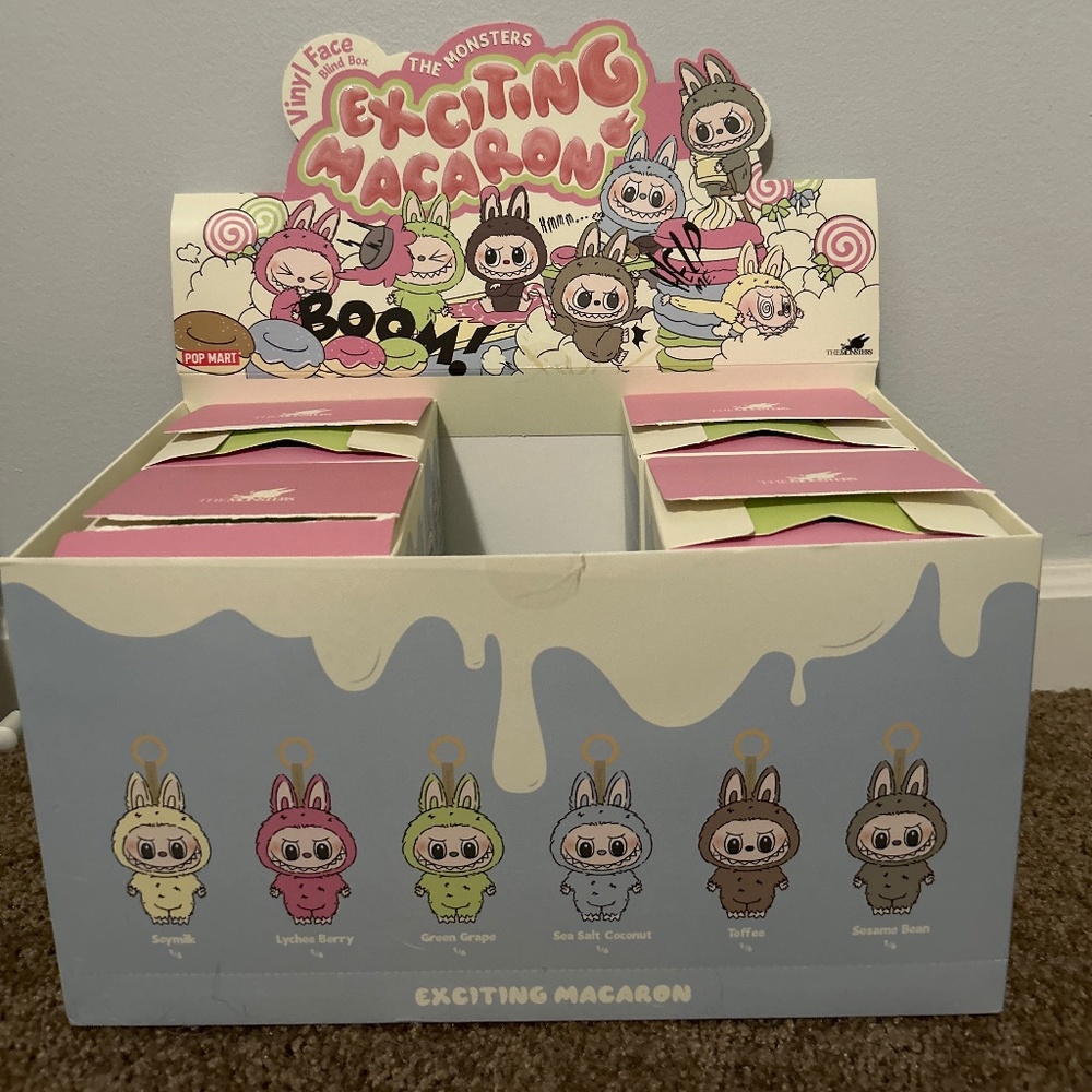 GREEN GRAPE -The Monsters Exciting Macaron series Labubus